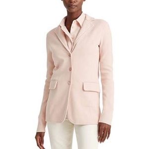 COPY - Dusty Pink Cotton Blend Blazer